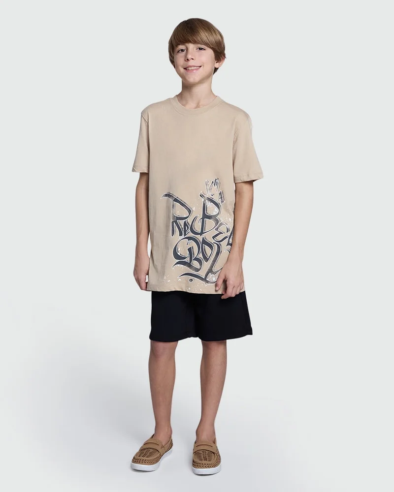 Ovs White Pepper Graphic Tee – Boys